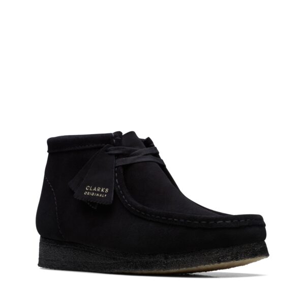 Wallabee Boot Black Suede