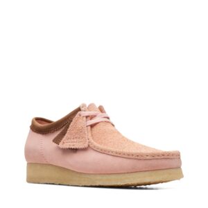 Wallabee Pink Combi Suede