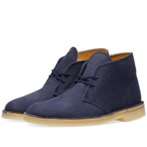 Clarks Originals Desert Boot Navy Fabric