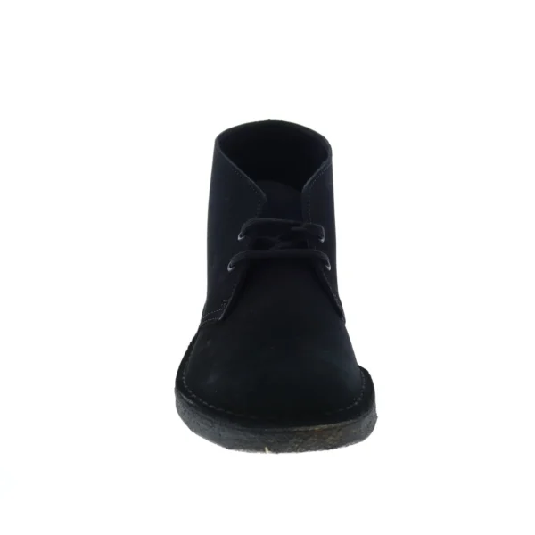 Clarks Desert Boot Men's Black Suede Lace Up Chukkas Boot - Image 4