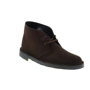 Clarks Desert Boot Men's Brown Suede Lace Up Desert Boots