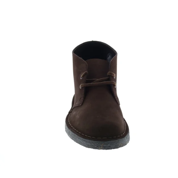 Clarks Desert Boot Men's Brown Suede Lace Up Desert Boots - Image 4