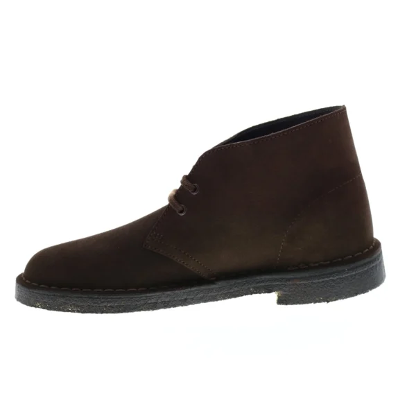 Clarks Desert Boot Men's Brown Suede Lace Up Desert Boots - Image 6