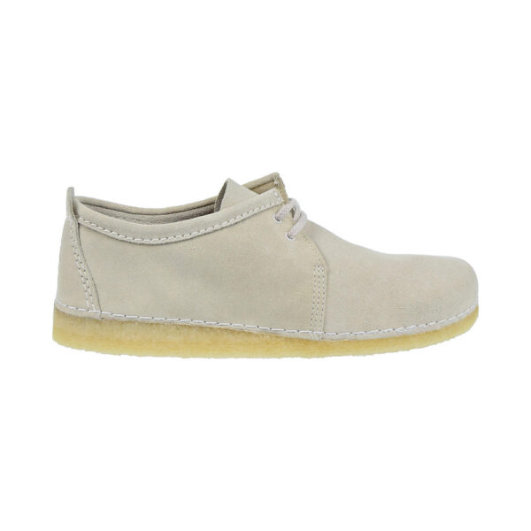 Clarks Originals Ashton Men's Shoes Off White Suede - Image 3
