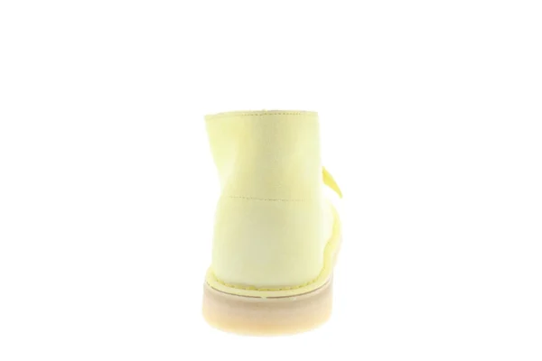 Clarks Desert Men's Yellow Suede Lace Up Desert Boots - Image 6