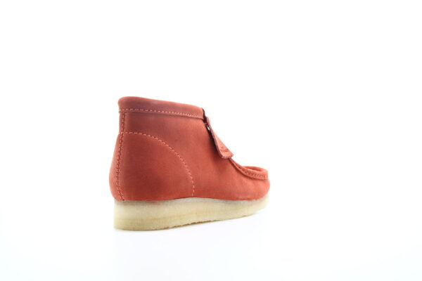 Clarks Originals Wallabee Boot  Burnt Orange Suede - Image 6