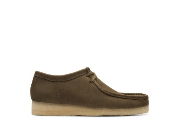 Wallabee Dark Olive Nub - Image 2