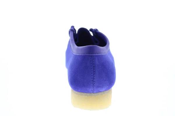 Wallabee Men's Purple Suede Lace Up Chukkas Boots - Image 8