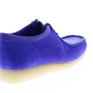 Wallabee Men's Purple Suede Lace Up Chukkas Boots