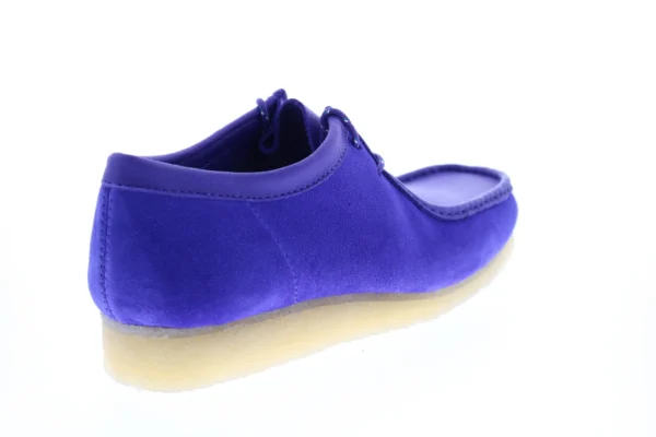 Wallabee Men's Purple Suede Lace Up Chukkas Boots