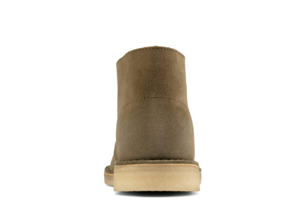 Clarks Desert Boot Light Olive Suede - Image 5