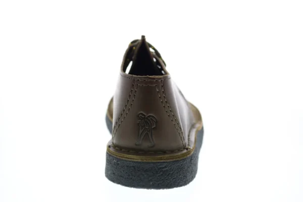 Clarks Desert Trek Men's Green Suede Lace Up Chukkas Boots - Image 8