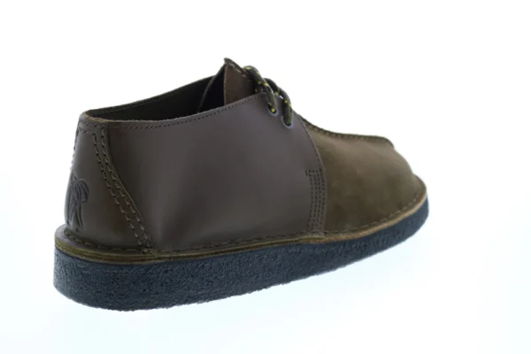 Clarks Desert Trek Men's Green Suede Lace Up Chukkas Boots