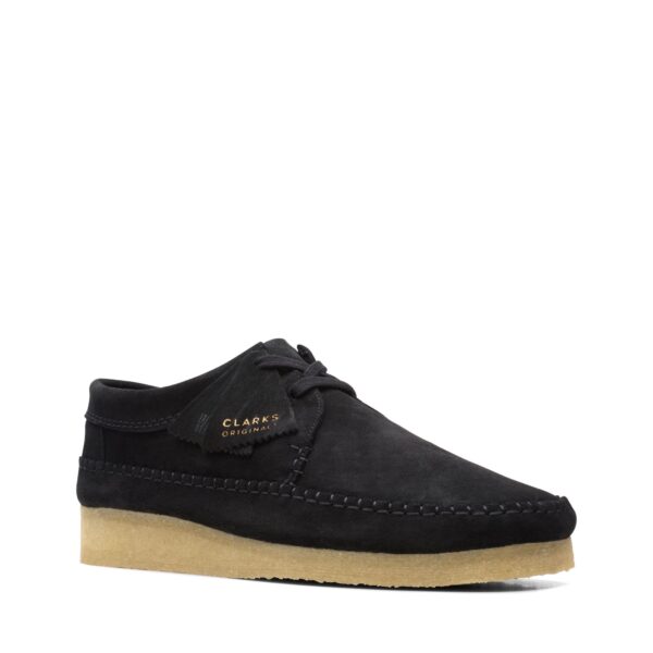 Clarks Weaver Black Suede - Image 2