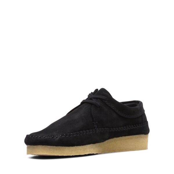 Clarks Weaver Black Suede - Image 4