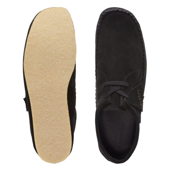 Clarks Weaver Black Suede - Image 7