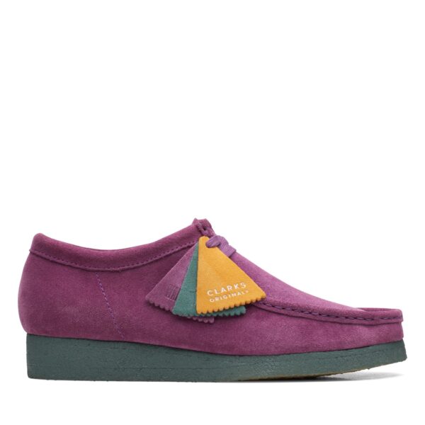 Wallabee Purple Green - Image 2