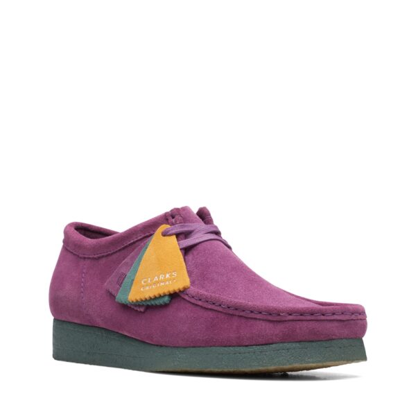 Wallabee Purple Green
