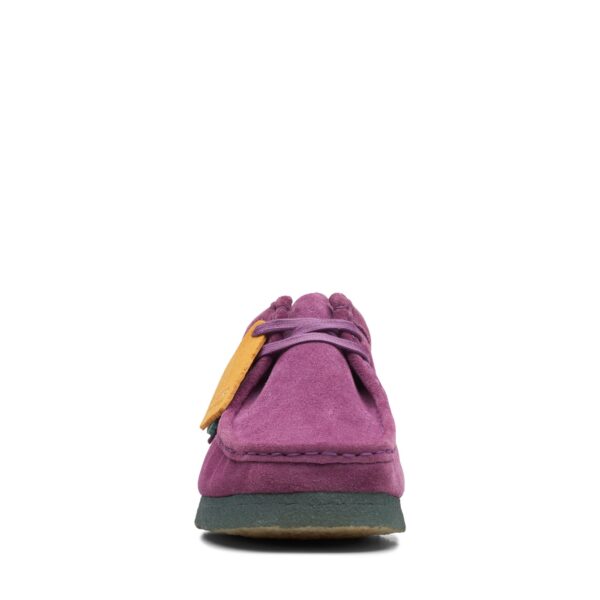 Wallabee Purple Green - Image 4