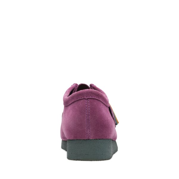 Wallabee Purple Green - Image 7