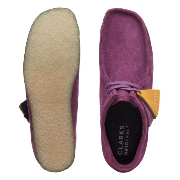 Wallabee Purple Green - Image 8