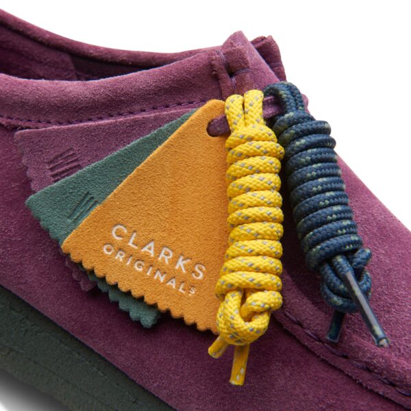 Wallabee Purple Green - Image 9