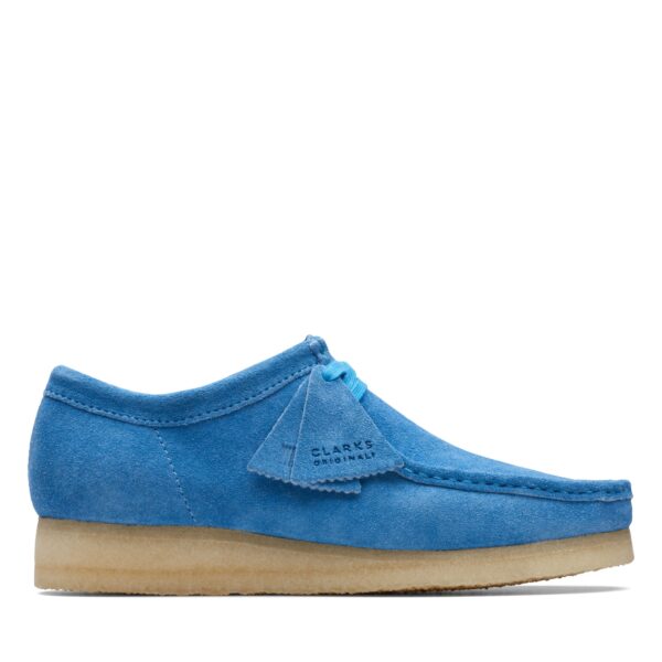 Wallabee Bright Blue - Image 3