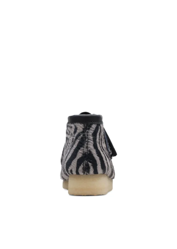 Clarks Women's Originals Icon Wallabee Boot Zebra Print - Image 6