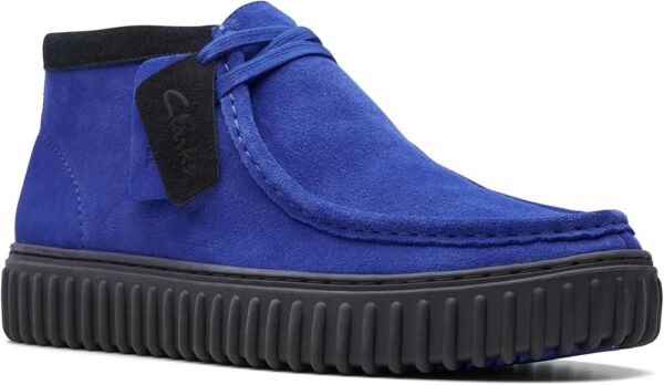 Clarks Men's Torhill Hi Chukka Boot Cobal Suede Cobalt - Image 3
