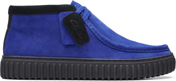 Clarks Men's Torhill Hi Chukka Boot Cobal Suede Cobalt - Image 4