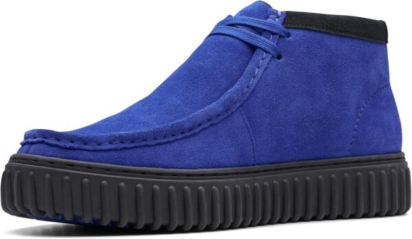 Clarks Men's Torhill Hi Chukka Boot Cobal Suede Cobalt - Image 6