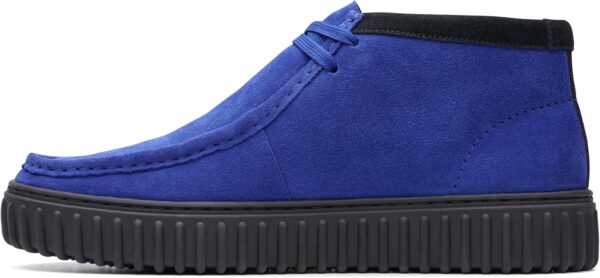Clarks Men's Torhill Hi Chukka Boot Cobal Suede Cobalt - Image 7