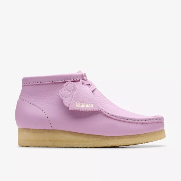 Wallabee Boot Mauve Leather - Image 2
