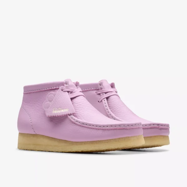 Wallabee Boot Mauve Leather