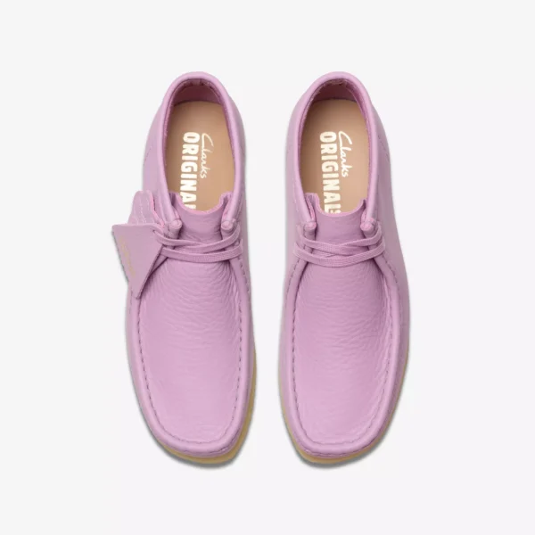 Wallabee Boot Mauve Leather - Image 7