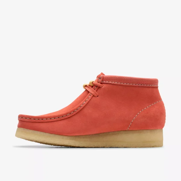 Wallabee Boot Coral Suede Women - Image 3