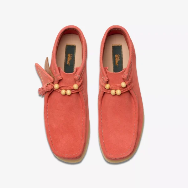 Wallabee Boot Coral Suede Women - Image 7