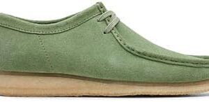 Clarks Wallabee Men's Shoes Cactus Green