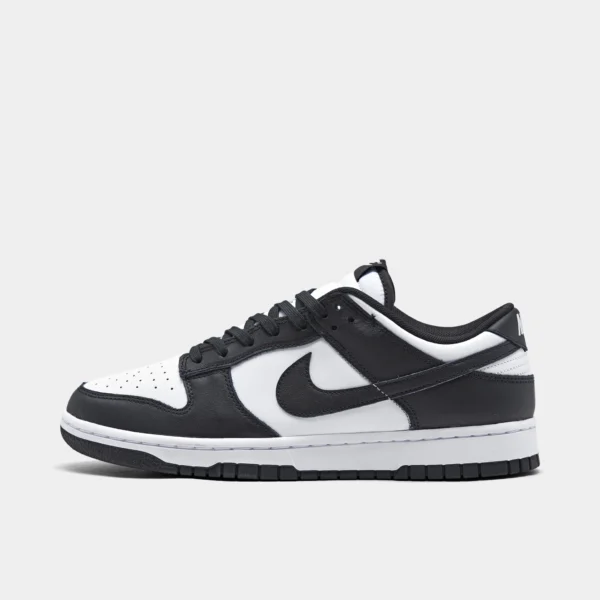 Nike Dunk Low Retro White  Black - White - Image 2