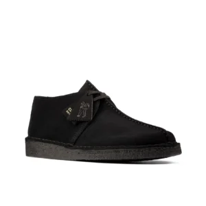 Clarks Men's Desert Trek Black Suede