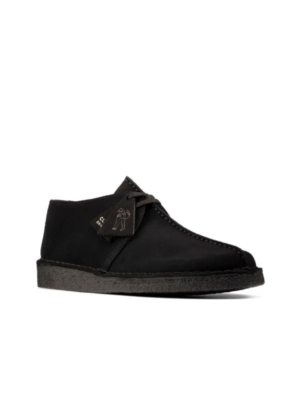 Clarks Men's Desert Trek Black Suede