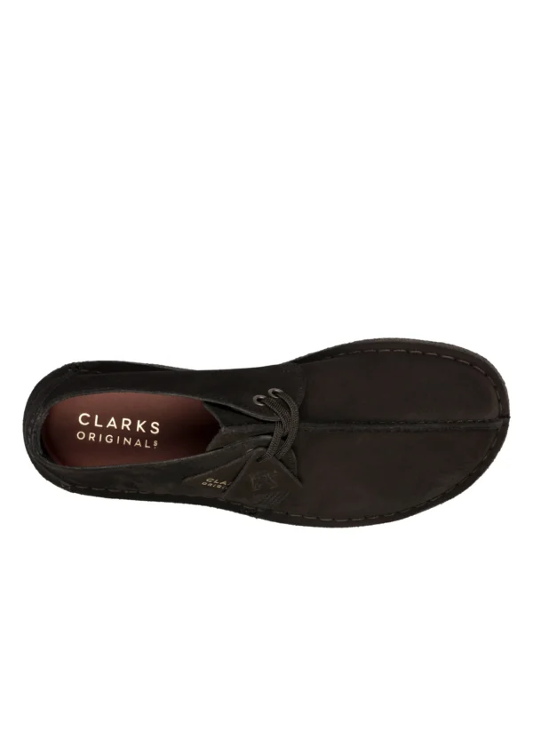 Clarks Men's Desert Trek Black Suede - Image 7