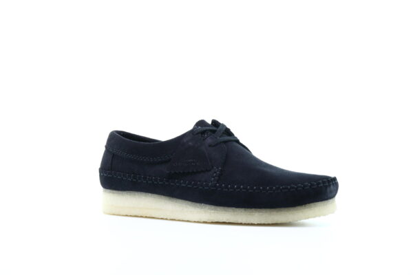 Clarks Weaver Black Suede