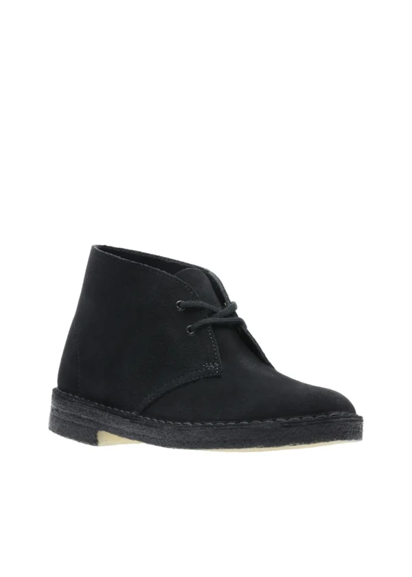 Clarks Women's Originals Desert Boot Black Suede - Image 6